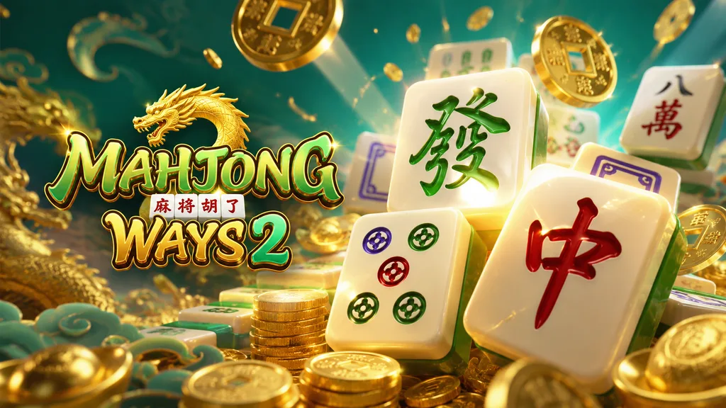 Mahjong Ways 2 เกมไพ่นกกระจอกธีมจีนสีเขียวทอง